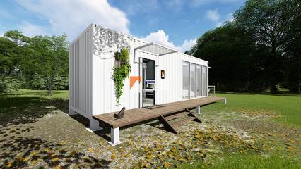 【互集文旅度假系列】集裝箱民宿酒店:夏風(fēng)